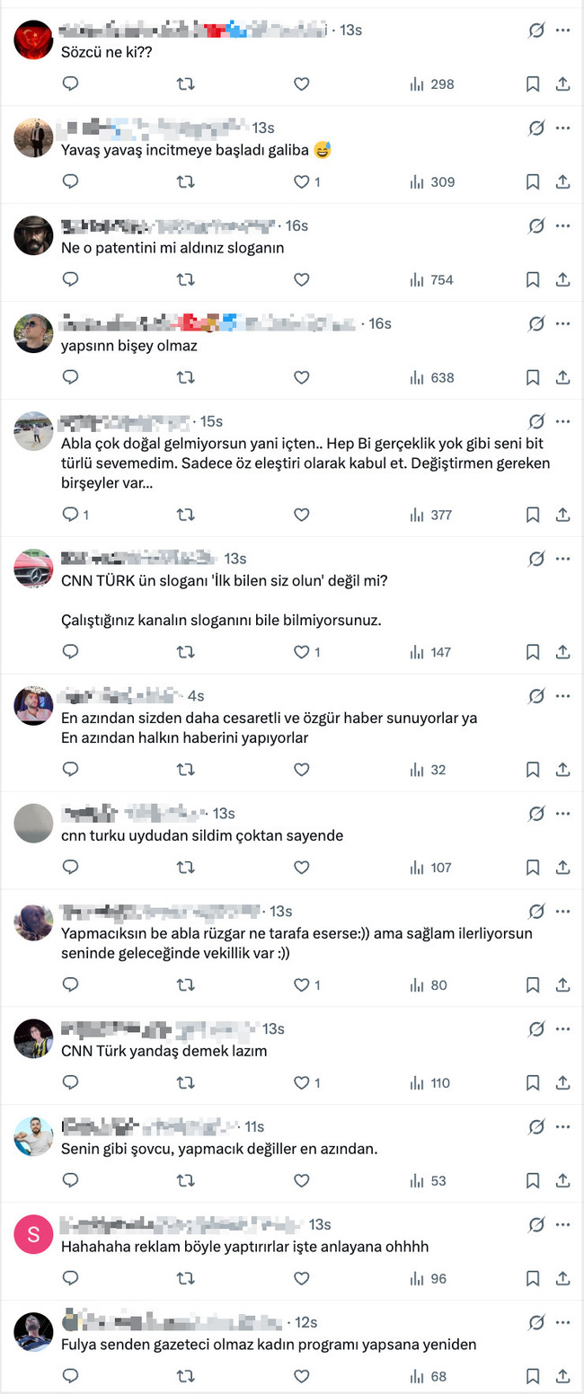 S&ouml;zc&uuml; TV'nin sloganı CNN T&uuml;rk'ten &ccedil;alıntı mı? Fulya &Ouml;zt&uuml;rk yazdı, ortalık karıştı&hellip; - Resim : 6