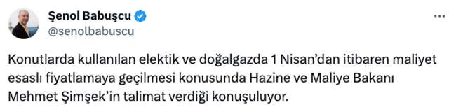 Bakan Şimşek’ten flaş ‘zam talimatı’ iddiası! ‘Elektrik ve doğalgaza…’ - Resim : 1
