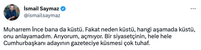 Özgür Demirtaş'ı fırçaladı İsmail Saymaz'a küstü! Nevşin Mengü ve Fatih Portakal'dan sonra… - Resim : 3