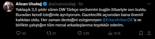 Deutsche Welle Türkçe’de şok ayrılık! Başarılı muhabir veda etti! - Resim : 1