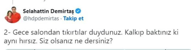 Sosyal medyadan paylaştı! Selahattin Demirtaş'tan 4 soruluk anket - Resim : 2