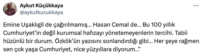 Cumhuriyet Gazetesi’nin yıldönümünde davet krizi! ‘100 yılın 30 yılında emeğim var…’ - Resim : 2