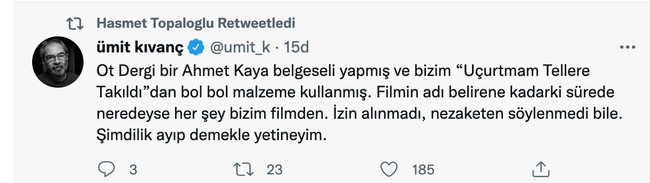 Ahmet Kaya belgeseli tartışma yarattı - Resim : 1