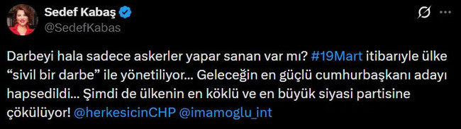 Gazeteci Sedef Kabaş'ın ifadesi ortaya çıktı - Resim : 1