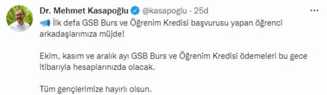 İlk defa kredi ve burs alacak öğrencilere müjde! Bu gece hesaplara yatıyor - Resim : 1