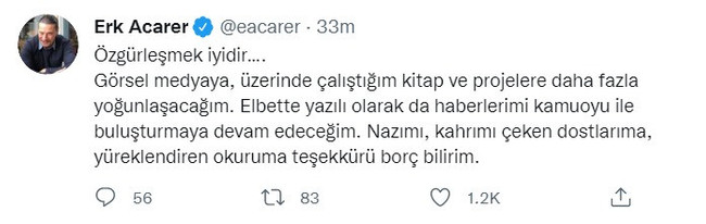 BirGün yazarı Erk Acarer’le ilgili flaş iddia! ‘Sedat Peker mesajları yüzünden...’ - Resim : 2