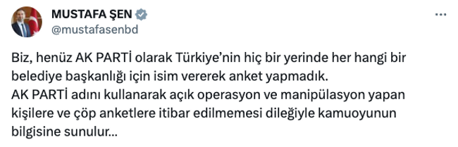 AK Parti’den seçim anketi iddialarına sert yanıt! - Resim : 1