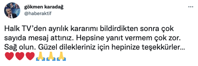 Halk TV’de gece yarısı istifa depremi! Kanalın ekran yüzü ayrıldığını duyurdu… - Resim : 2