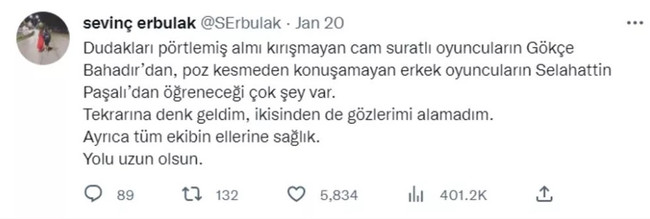 Ünlü oyuncu Ömer dizisinin yıldızlarını övmelere doyamadı! "Dudakları pörtlemiş, alnı kırışmayan..." - Resim : 1