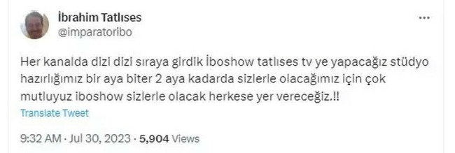 İbrahim Tatlıses müjdeyi verdi! "2 aya kadar..." - Resim : 1