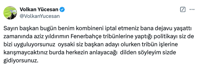 Fenerbahçe’de tribün liderinin kombinesi iptal! Ali Koç'u istifaya çağırmıştı… - Resim : 2