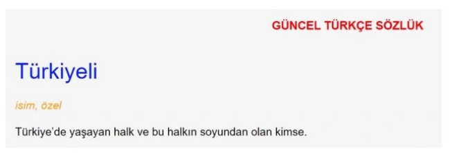TDK sözlüğe eklediği "Türkiyeli" kelimesini tepkilerden sonra kaldırdı - Resim : 1