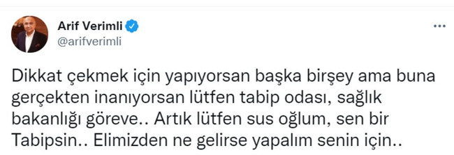 'Tuzlu ayran otizm yapıyor' diyen Oytun Erbaş'a Arif Verimli'den tepki: Artık lütfen sus oğlum - Resim : 1