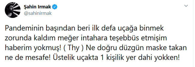 Şahin Irmak'tan THY’ye sert tepki: İntihara teşebbüs etmişim - Resim : 1