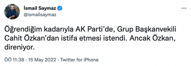 AK Parti yönetiminde BAE krizi! ‘İstifası istendi, direniyor…’ - Resim : 1