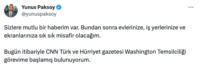 Demirören Medya Grubu’nda flaş atama! ‘Ekranlarınıza sık sık misafir olacağım…’ - Resim : 2