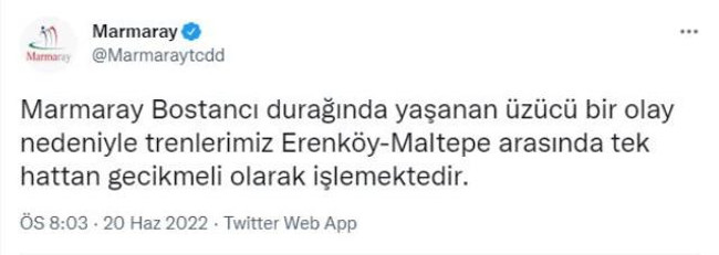 Marmaray'da korkunç intihar! Kız arkadaşıyla tartıştıktan sonra raylara atladı! - Resim : 2