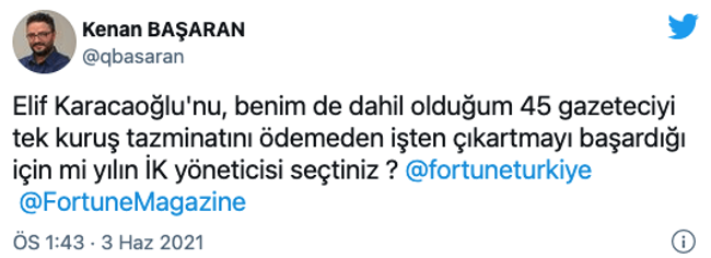 Hürriyet’ten 45 gazetecinin tazminatsız çıkarılması operasyonunu yürüten müdüre şaşırtan ödül!