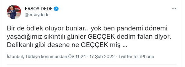 Bilgin Gökberk ile Ersoy Dede arasında 'Geççek' polemiği - Resim : 2