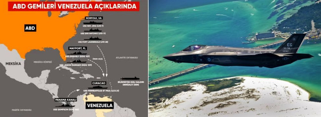 Karayipler’de gerilim tırmanıyor: ABD 10 F-35’i bölgeye konuşlandırdı! - Resim : 1