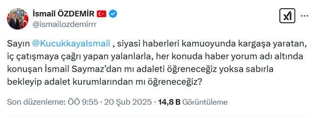 Halk TV'de üç İsmail krizi: Saymaz siyasete mi ısınıyor? - Resim : 2
