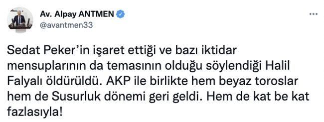 Halil Falyalı suikastı sonrası CHP'den ilk açıklama: "Hem beyaz toroslar hem de..." - Resim : 3