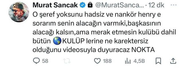 Onyekuru ile Murat Sancak birbirine girdi: "Şeref yoksunu, hadsiz" - Resim : 2