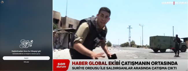 Haber kanallarının yangınla imtihanı! - Resim : 5