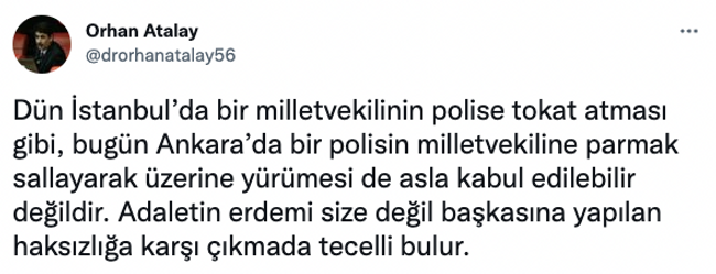 Polisle tartışma yaşamıştı: AK Partili vekilden DEVA Partili Yeneroğlu'na destek geldi - Resim : 1