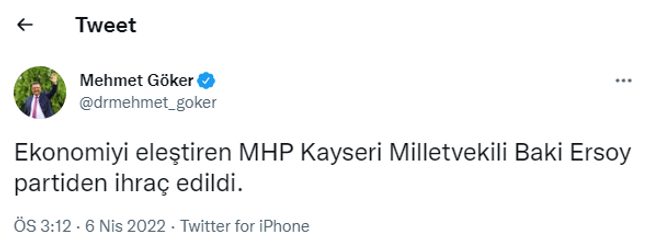 Disipline sevk edilmişti: Zamları eleştiren MHP'li vekil için flaş iddia! - Resim : 2