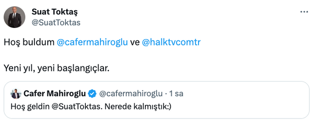 Halk TV’den üst düzey atama haberi geldi! ‘Nerede kalmıştık’ diyerek duyurdu… - Resim : 1