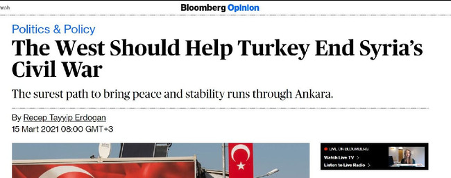 Cumhurbaşkanı Erdoğan, Bloomberg’e yazdı! Batı ülkelerine 3 seçenek sundu! - Resim : 1