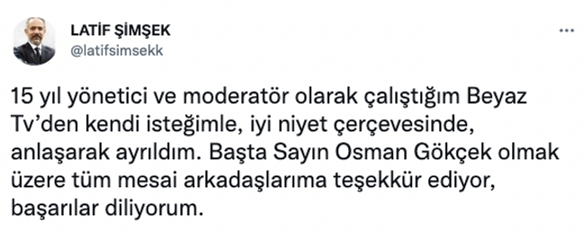 Beyaz TV'de flaş ayrılık kararı! Sosyal medyadan duyurdu - Resim : 2