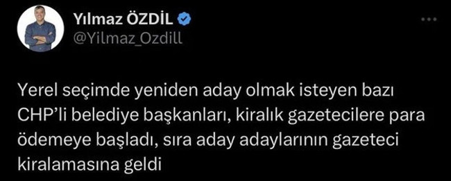 Yılmaz Özdil'den bomba iddia: CHP'li isimler kiralık gazetecilere para ödemeye başladı! - Resim : 1