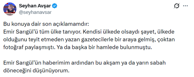 Emir Sarıgül, Sibel Can'la Londra'ya mı kaçtı? Açıklama geldi... - Resim : 2