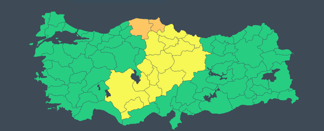Meteoroloji uyardı: 16 il için sel alarmı! İşte il il 5 Haziran Pazartesi hava durumu… - Resim : 1