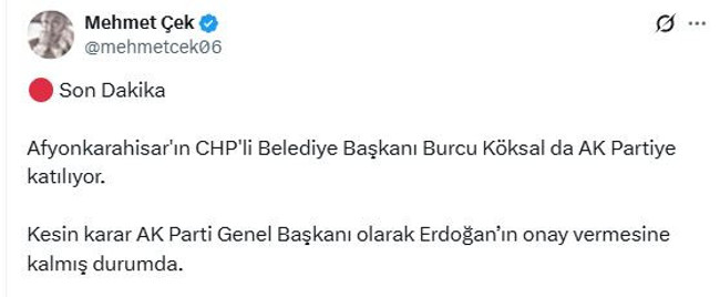 Siyaset kulislerinde bomba iddia: O ilin CHP'li Belediye Başkanı AK Parti'ye geçiyor - Resim : 2