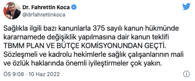 Sağlık çalışanlarına ek ödeme! Bakan Koca "Çok yakın" diyerek açıkladı - Resim : 1