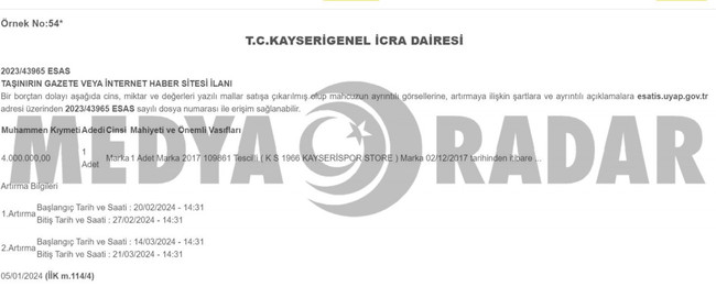 Futbol batıyor: Süper Lig takımı icradan satılık! Açık arttırmayla satılacak… - Resim : 3