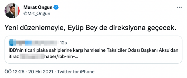 Taksiciler Odası Başkanı ile İBB arasında polemik! ‘Yeni düzenlemeyle birlikte...’ - Resim : 1