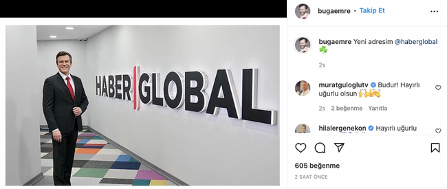 Haber Global hangi ünlü ekran yüzüyle anlaştı? "Yeni adresim" diyerek duyurdu - Resim : 1