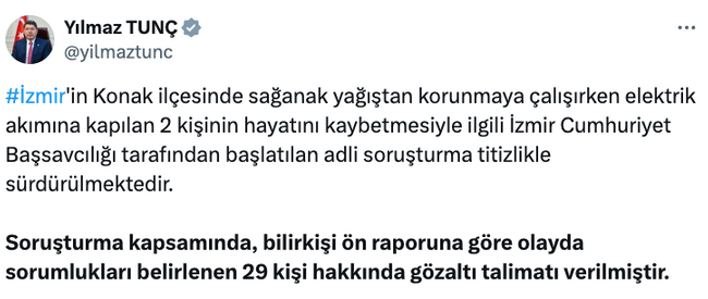 İzmir’de öldüren ihmalle ilgili harekete geçildi! Bakan Tunç duyurdu: Talimat verildi… - Resim : 2