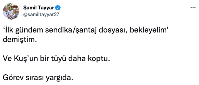 ‘Ankara Kuşu’ iddiası AK Parti’yi karıştırdı! Şamil Tayyar yargı çağrısı yaptı… - Resim : 1