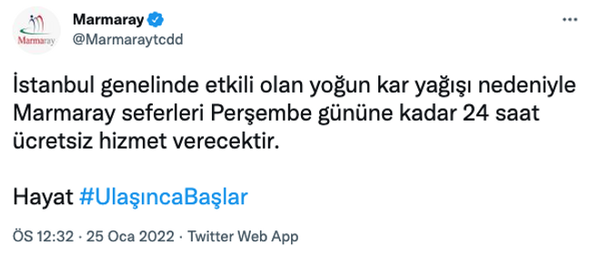 Marmaray bu gece ve yarın gece ücretsiz olacak! Bakan duyurdu… - Resim : 1