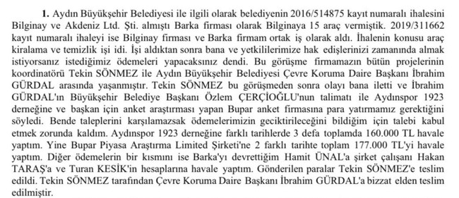 Aziz İhsan Aktaş soruşturmasında tek istisna! Bir tek Çerçioğlu’na dokunulmadı! - Resim : 2