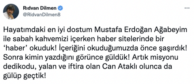 Can Ataklı'nın 'operasyon' iddiası Rıdvan Dilmen'i 'güldürdü': Misyonu yalan, iftira ve dedikodu... - Resim : 2