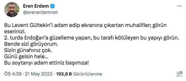 Eren Erdem ile Levent Gültekin birbirine girdi! ‘Bu şarlatana inanmayın…’ - Resim : 5