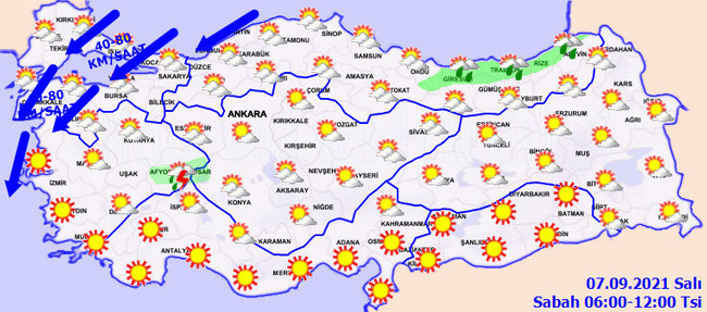 15 il için Meteoroloji’den sağanak yağış uyarısı! - Resim : 2