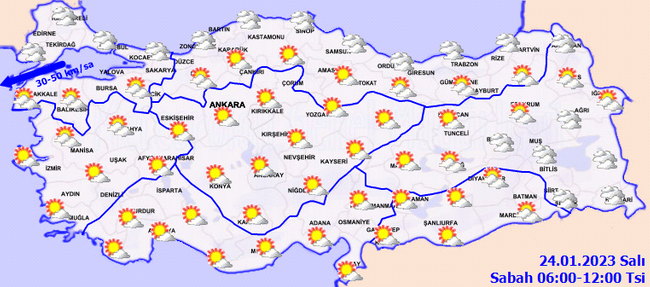 Meteoroloji uyardı: Kar, sağanak, sis ve pus... İşte il il 24 Ocak hava durumu! - Resim : 2