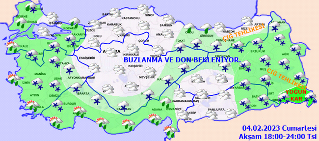Meteoroloji’den kuvvetli kar ve yağmur uyarısı! İşte il il 4 Şubat hava durumu… - Resim : 4